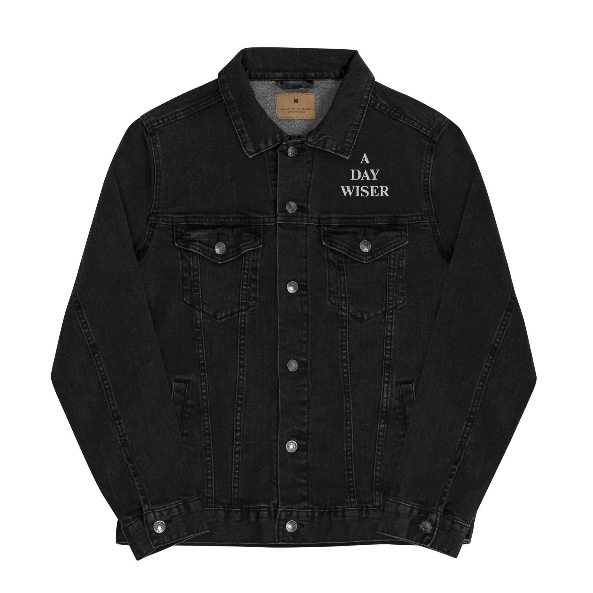 A DAY WISER/WISER DENIM JACKET – A Day Wiser Apparel