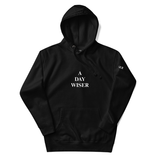 A DAY WISER HOODIE [BLACK]