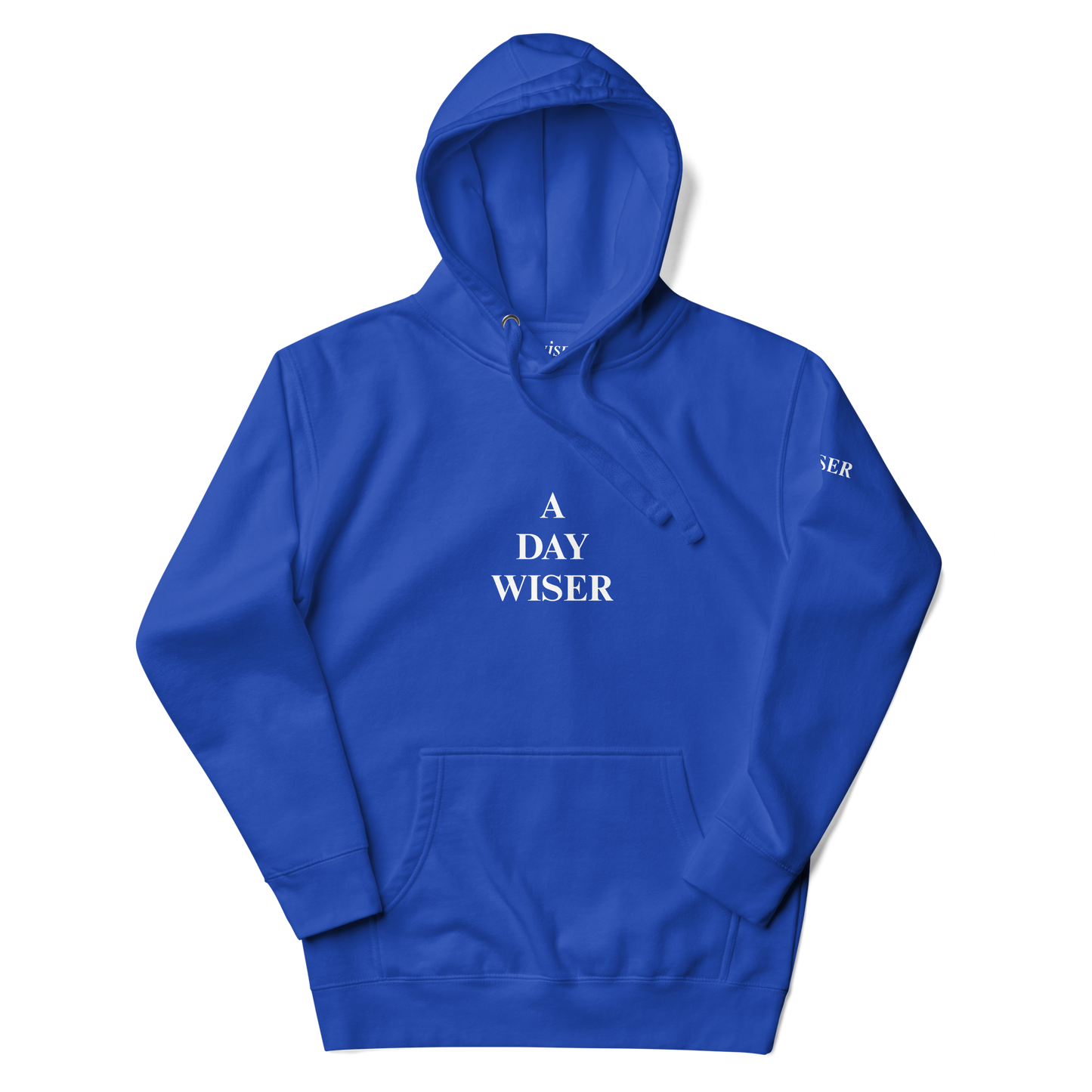 A DAY WISER HOODIE [BLUE]