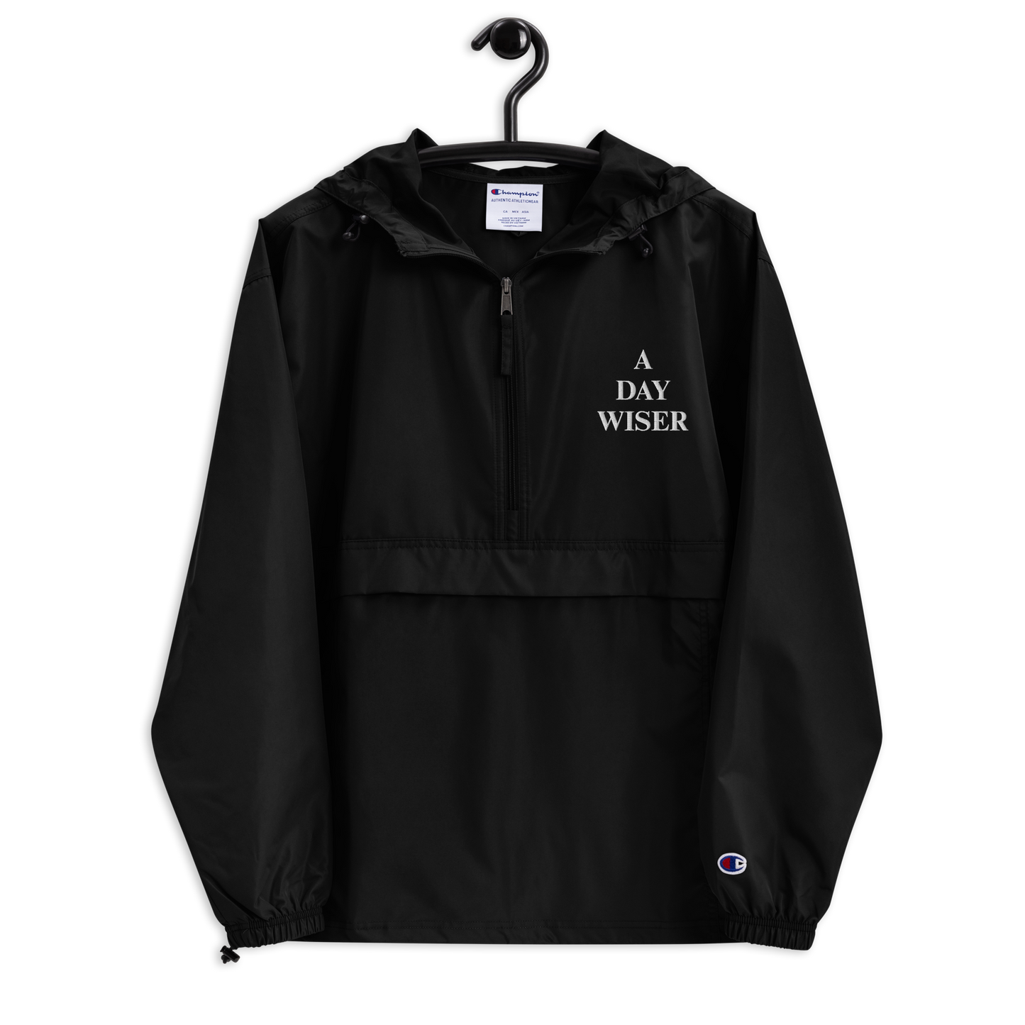 A DAY WISER ANORAK [BLACK]