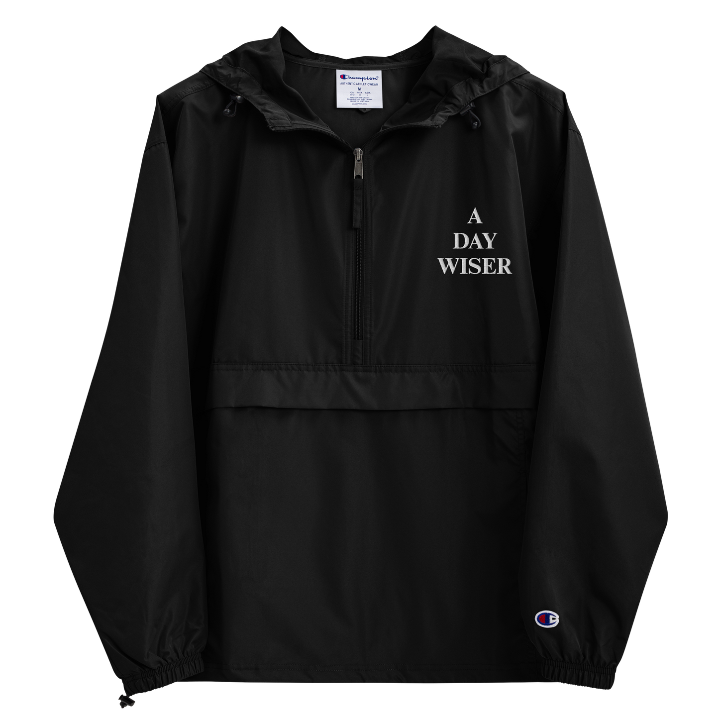 A DAY WISER ANORAK [BLACK]