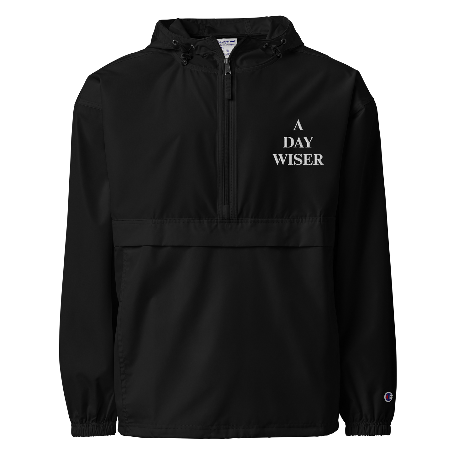 A DAY WISER ANORAK [BLACK]