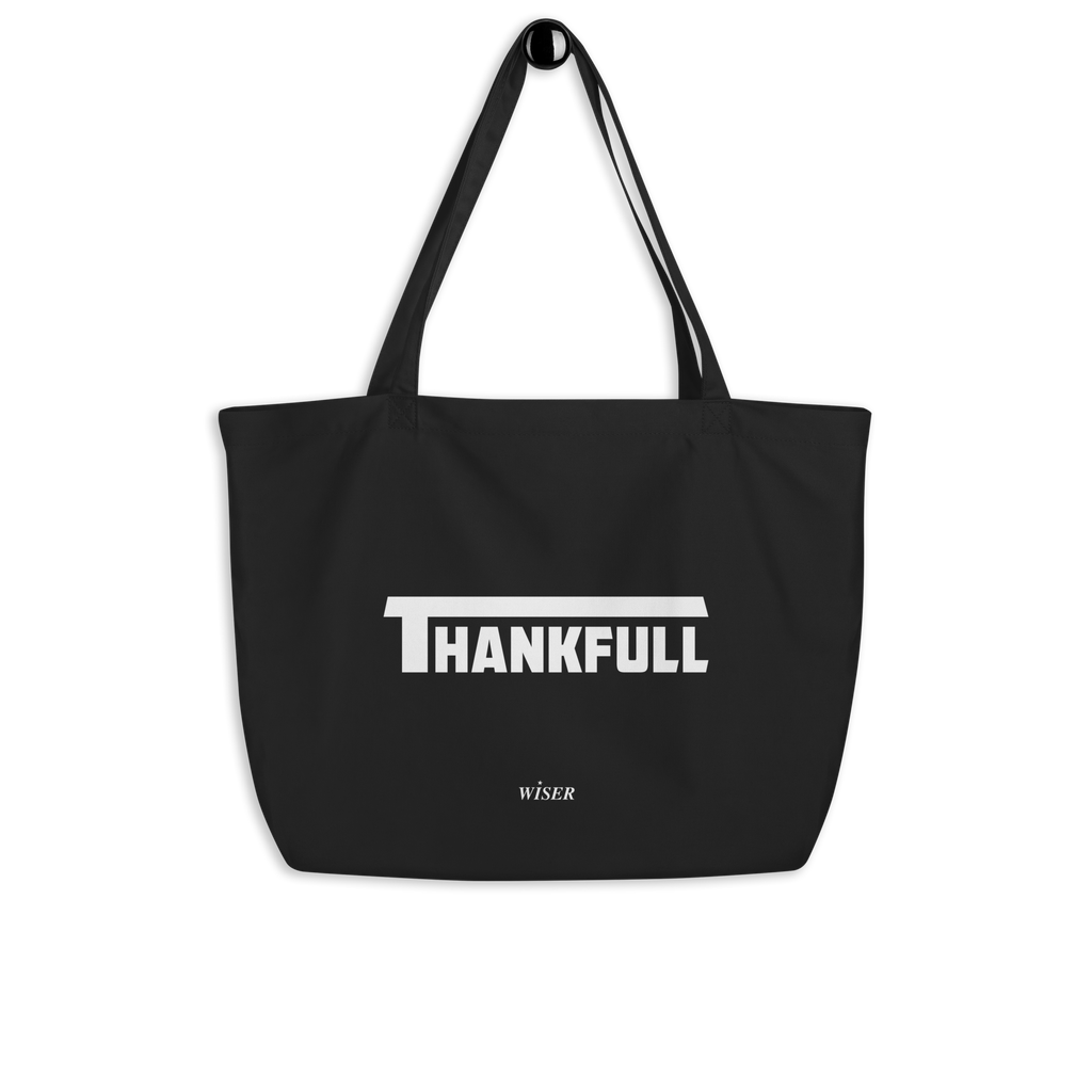WISER THANKFULL TOTE BAG