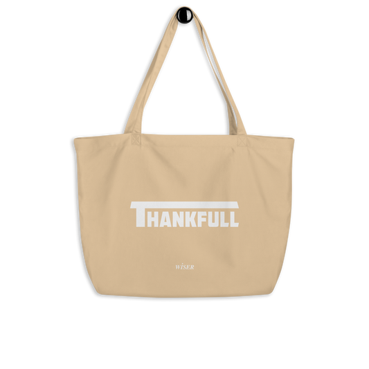 ADW ORGANIC THANKFULL TOTE BAG