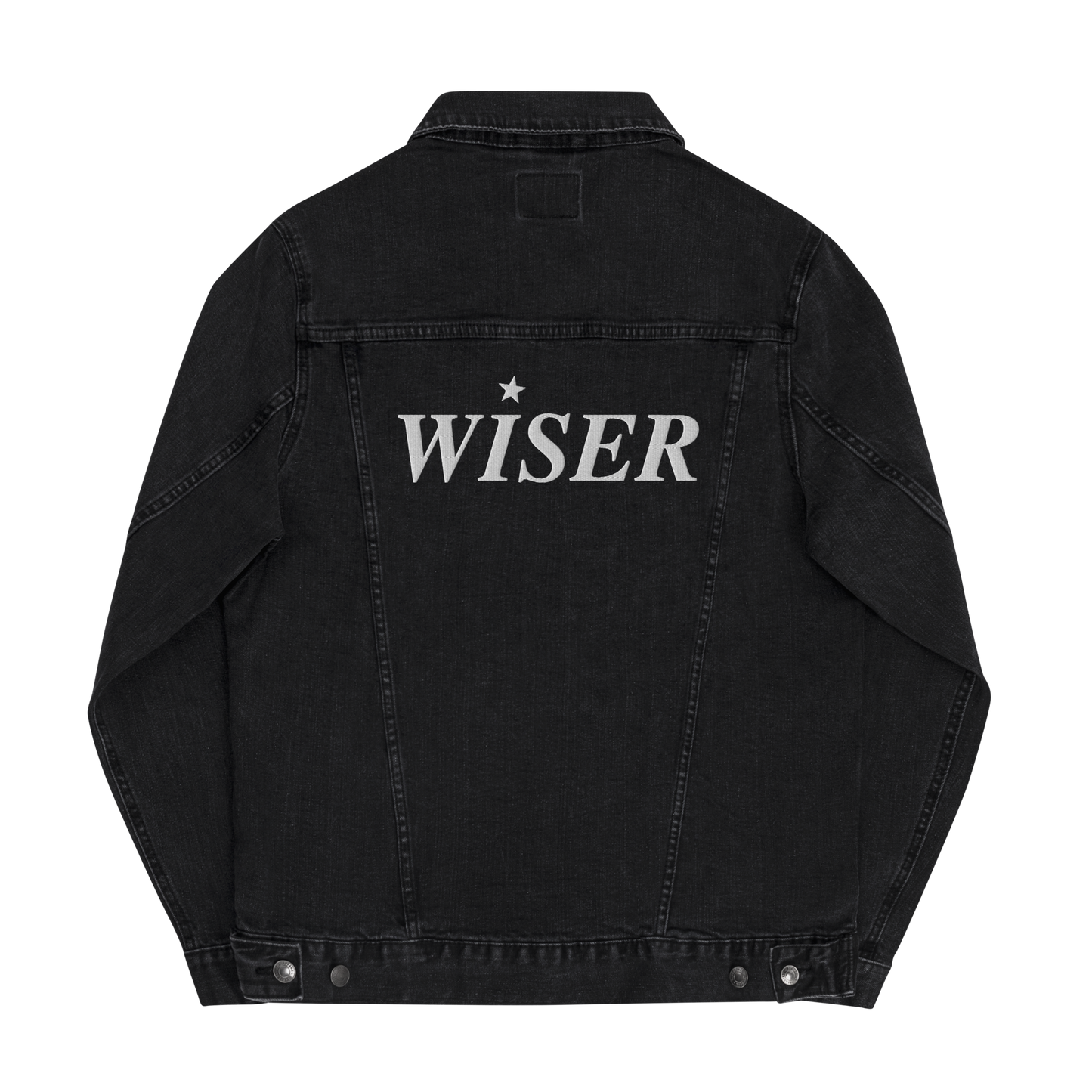 【AAKE】WISE LABEL DENIM JK WISE LABEL DENIM JK (white / denim) - AAKE
