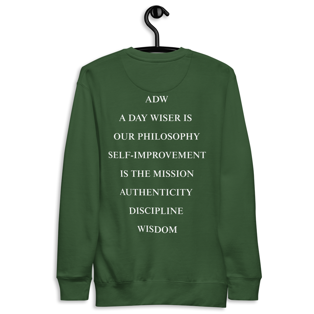 A DAY WISER SWEATSHIRT [GREEN]