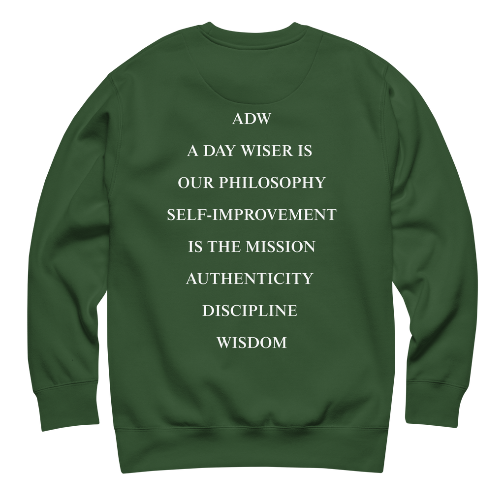 A DAY WISER SWEATSHIRT [GREEN]