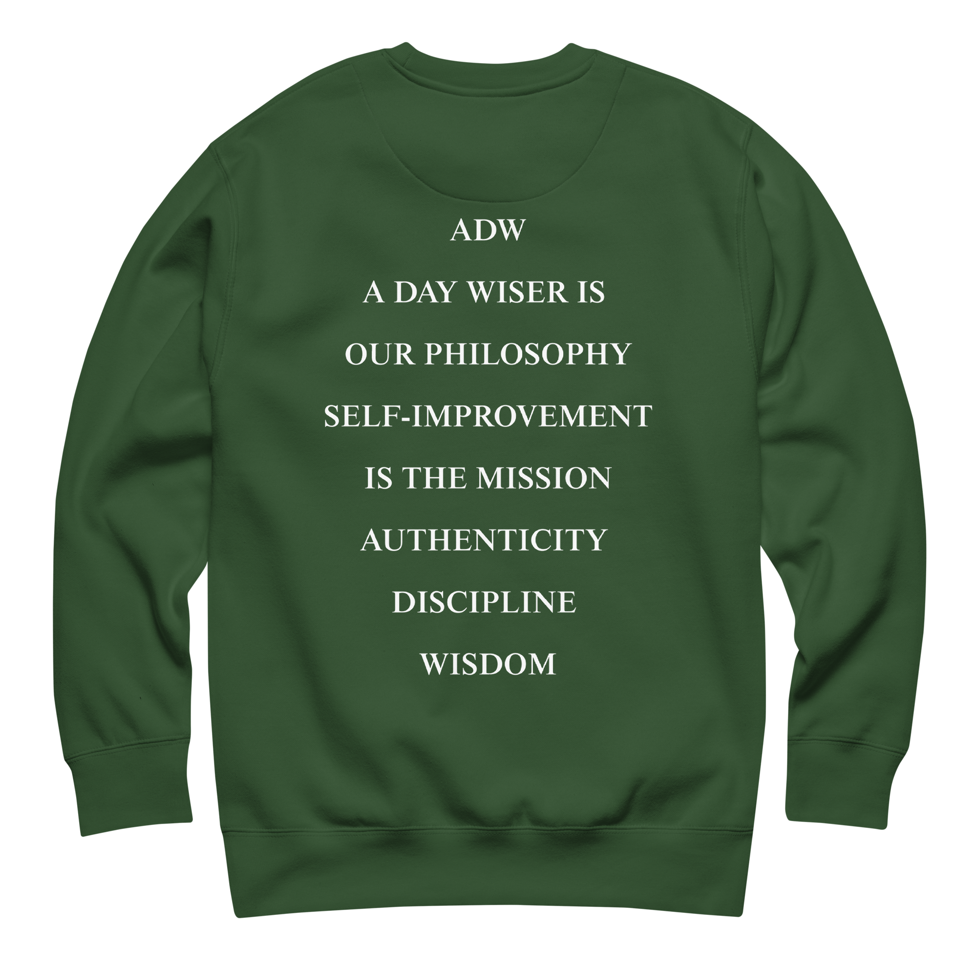 A DAY WISER SWEATSHIRT [GREEN]